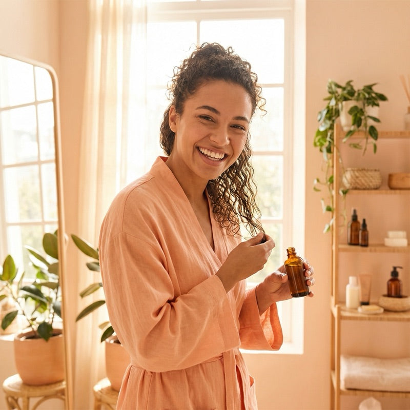 your hair called, it wants the GROW serum 💅 #hairtok 